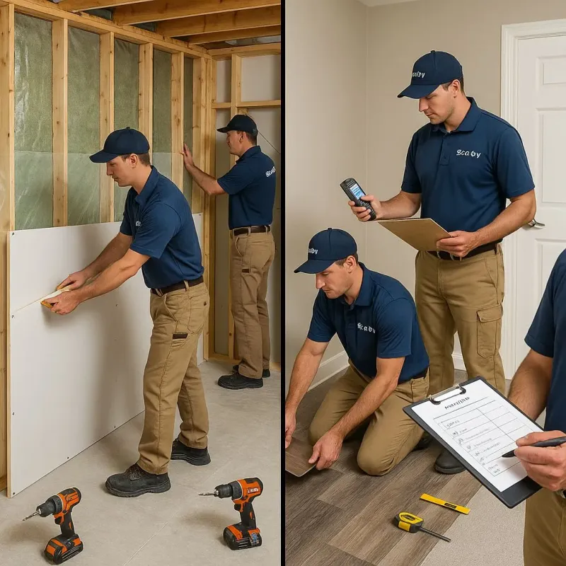 Repairs and Reconstruction process in Thayer, MO